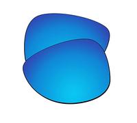EZReplace Verres de rechange pour lunettes de soleil Oakley Split Time OO4129 (verres polarisés), bleu glace, Taille unique