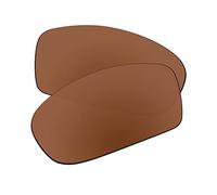 EZReplace Verres de rechange pour lunettes de soleil Oakley Square Whisker (verres polarisés), Marron marron., Taille unique