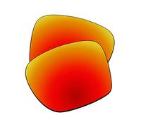 EZReplace Verres de rechange pour lunettes de soleil Oakley Sylas OO9448 (verres polarisés), rouge feu, Taille unique