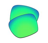 EZReplace Verres de rechange pour lunettes de soleil Oakley Sylas OO9448 (verres polarisés), Vert printemps., Taille unique