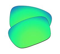 EZReplace Verres de rechange pour lunettes de soleil Oakley Turbine OO9263 (verres polarisés), Vert printemps., taille unique