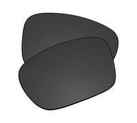 EZReplace Verres de rechange pour lunettes de soleil Oakley TwoFace OO9189 (verres non polarisés) - Compatible avec monture Oakley TwoFace (noir carbone), noir carbone, Taille unique