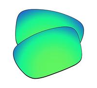 EZReplace Verres de rechange pour lunettes de soleil Oakley TwoFace OO9189 (verres polarisés), Ressort vert recouvert de polycarbonate, Taille unique