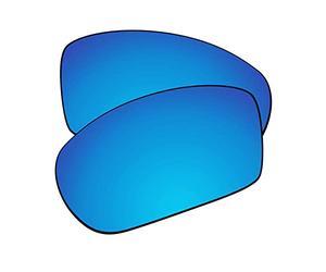 EZReplace Verres de rechange pour lunettes de soleil Oakley Valve 2014 OO9236 (verres non polarisés) - Compatible avec monture Oakley Valve New 2014 (bleu glacier), bleu glace, Taille unique