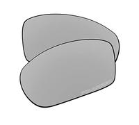 EZReplace Verres de rechange pour lunettes de soleil Oakley Valve 2014 OO9236 (verres polarisés), Polycarbonate argenté mis à jour, Taille unique