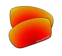 EZReplace Verres de rechange pour lunettes de soleil Oakley Valve 2014 OO9236 (verres polarisés), Polycarbonate rouge feu mis à jour, Taille unique