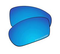 EZReplace Verres de rechange pour lunettes de soleil Oakley Valve 2014 OO9236 (verres polarisés), Polycarbonate bleu glacier, Taille unique