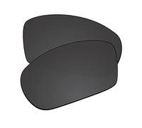 EZReplace Verres de rechange pour lunettes de soleil Oakley Valve New 2014 OO9236 (verres polarisés), Noir charbon, taille unique