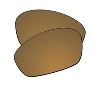 EZReplace Verres de rechange pour lunettes de soleil Oakley Whisker (verres polarisés), Bronze avec revêtement en polycarbonate Ar, Taille unique
