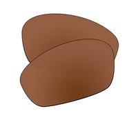 EZReplace Verres de rechange pour lunettes de soleil Oakley Whisker (verres polarisés) - Compatible avec monture Oakley Whisker (marron marron)