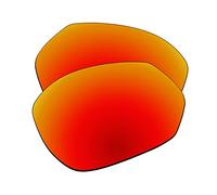 EZReplace Verres de rechange pour lunettes de soleil Oakley Wire Tap 2.0 OO4145 (verres polarisés), rouge feu, Taille unique