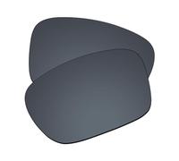 EZReplace Verres de rechange pour lunettes de soleil Ray-Ban RB3445 64 mm, Noir miroir, Taille unique