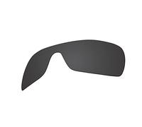 EZReplace Verres polarisés de rechange pour lunettes de soleil Oakley Turbine Rotor OO9307, Noir charbon, taille unique
