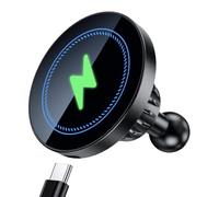EZTOMUXE Support de téléphone sans fil MagSafe avec support boule de 2,5 cm