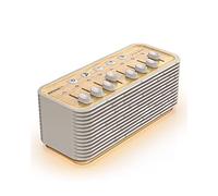 EZVALO Lite Machine Bruit Blanc 3 en 1 avec Fonction Veilleuse, Enceinte Bluetooth Portable, Rapidement et Générer Un Sommeil Profond, Cadeau pour Adult Bébé