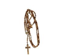 EZVFIRPDFZ Chapelet en bois de neuvaine - Longueur : 8 mm