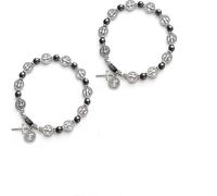 EZVFIRPDFZ Lot de 2 bracelets de Saint Benoît avec médailles de Saint Benoît et crucifix - Chapelet catholique avec carte de prière pour homme et femme