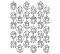 EZVFIRPDFZ Médaille miraculeuse Saint Christophe/Saint Joseph/Saint Michel/Saint Benoît/Notre-Dame Grace pour chapelet Collier DIY Fabrication Fournitures Pièces