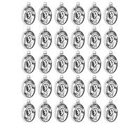 EZVFIRPDFZ Médaille miraculeuse Saint Christophe/Saint Joseph/Saint Michel/Saint Benoît/Notre-Dame Grace pour chapelet Collier DIY Fabrication Fournitures Pièces