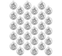 EZVFIRPDFZ Médaille miraculeuse Saint Christophe/Saint Joseph/Saint Michel/Saint Benoît/Notre-Dame Grace pour chapelet Collier DIY Fabrication Fournitures Pièces