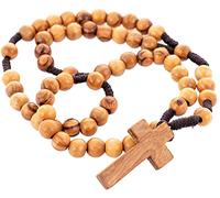 EZVFIRPDFZ Zuluf Chapelet de prière catholique de Jérusalem fabriqué à la main en Israël