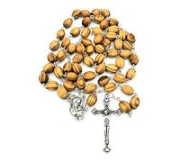 EZVFIRPDFZ Zuluf Chapelet de prière catholique de Jérusalem fabriqué à la main en Israël