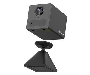 EZVIZ 1080P Caméra Surveillance WiFi Interieur sans Fil sur Batterie, CB2 | Batterie 2000mAh, Caméra Bébé WiFi, Détection de Personne, 5m Vision Nocturne, Audio Bidirectionnel, Magnetic Mount Noir
