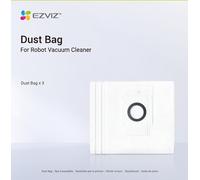 EZVIZ 3X Sacs à poussière de Remplacement pour Robot aspirateur Laveur RC3 Plus/RE4 Plus/RE5 Plus, Grande capacité de 4L, Accessoires Sac à Poussière