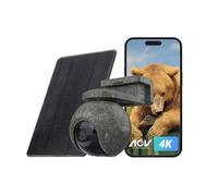 EZVIZ 4G LTE 4K Caméra Surveillace WiFi Extérieur sans Fil EB8 Pro Ranger | Avec Panneau Solaire 8W,4G/WiFi basc.Auto,Mode AOV 2,Détection 20+ Animaux/IA Humain Véhicule,GPS,Vision Nocture 940nm
