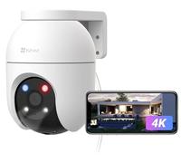 EZVIZ C8c 4K Camera Surveillance WiFi Extérieure à 360° avec Suivi Auto-Zoom, Détection de Forme Humaine/Véhicule, Vision Nocturne en Couleur, Audio Bidirectionnel, IP65 Etanche, 4mm Nouvelle Version
