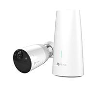EZVIZ BC1-B1 1080P Camera Surveillance WiFi Exterieure sans Fil sur Batterie 12900mAh, Autonomie de 365j, Détection de Forme Humaine PIR, Vision Nocturne en Couleur, Audio Bidirectionnel, IP66, H.265