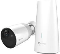 EZVIZ BC1-B1 1080P Camera Surveillance WiFi Exterieure sans Fil sur Batterie 12900mAh, Autonomie de 365j, Détection de Forme Humaine PIR, Vision Nocturne en Couleur, Audio Bidirectionnel, IP66, H.265