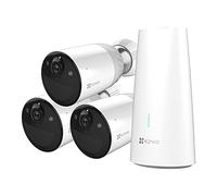 EZVIZ BC1-B3 1080P Camera Surveillance Wifi Exterieure sans fil sur Batterie 12900mAh, Autonomie de 365j, Détection de Personne, Vision Nocturne en Couleur, Audio Bidirectionnel, IP66, Défense active
