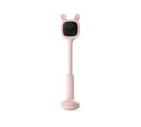 EZVIZ BM1 Babyphone Camera sur Batterie 2000mAh, Camera Bebe avec Détection de Pleurs/Movement de Bébé, Lecture Automatique de Musique Apaisante, Vision Nocturne sans Lumière Rouge Visible, Rose