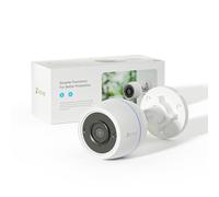 EZVIZ C3TN 1080P Camera Surveillance WiFi Exterieure, Camera Exterieur WiFi 2.4Ghz avec 30m Vision Nocturne, IP67 étanche, Détection de Mouvement, Camera de Surveillance Compatible avec Alexa H.265