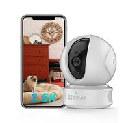 EZVIZ C6CN 4MP Caméra Surveillance WiFi Intérieure 2.4Ghz & Ethernet 360 ° Pan/Tilt, Suivi Auto, True WDR, 10m Vision Nocturne ave Lentille Starlight, Détection de Personne IA, Audio Bidirectionnel