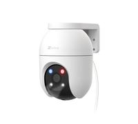 EZVIZ C8c 5MP Caméra Surveillance WiFi Extérieure à 360° avec Suivi Auto-Zoom, Détection de Forme Humaine/Véhicule, Vision Nocturne en Couleur, Audio Bidirectionnel, IP65 Etanche, Défense Active