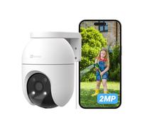 EZVIZ Caméra de Surveillance Extérieur WiFi à 360° C8c 2MP | Détection Humaine, Vision Nocturne en Couleur, Suivi Auto-Zoom, Audio Bidirectionnel, IP65 Etanche, Défense Active