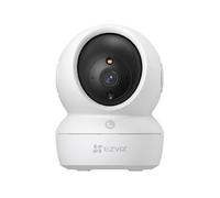 EZVIZ Caméra IP Intérieure H6c Pro 3K - 2880x1620 CMOS 1/2.7" - Wifi 4 - Rotation 340° - IR 10m - MicroSD 512Go - RJ45 - DWDR - Suivi Auto