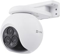 EZVIZ | Caméra Wi-Fi pour maison intelligente | CS-H80f | 4 MP+4 MP+4 MP | 2.8-12mm/F1.6 | IP67 | H.265/H.264 | Micro SD, Max. 512 GO
