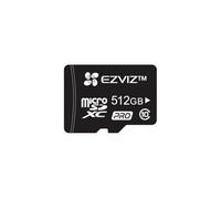 EZVIZ Carte Micro SD 512Go, Carte Mémoire microSDHC, Vitesse de Lecture Allant jusqu'à 90MB/S, Classe 10, U3, UHS-I