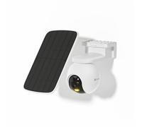 EZVIZ CB8 KIT 2K Caméra Surveillance WiFi Extérieure sans Fil, Solaire, Batterie 10400mAh, Suivi Intelligent, Détection de Personne, Vision Nocturne Couleur, Audio Bidirectionnel, Sirère, Type C
