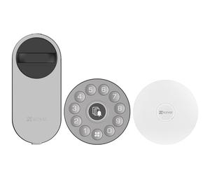 EZVIZ CS-DL01S + DL01CP + A3-BK Verrou de porte intelligent
