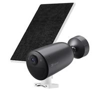 EZVIZ EB3 Kit caméra batterie 4G avec panneau solaire, résolution 2K, batterie 5200 mAh, vision nocturne 15 m