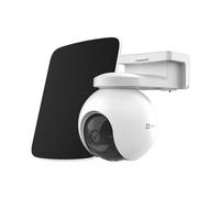 EZVIZ EB8 Kit 4G LTE 2K Caméra Extérieur sans Fil avec Panneau Solaire Type C sur Batterie 10400mAh, Suivi Auto, Détection de Personne, Vision Nocturne Couleur, Audio Bidirectionnel, GPS Intégré