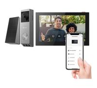 EZVIZ EP3x Sonnette sans Fil avec SD7,2K vidéo Doorbell avec Double Objectif