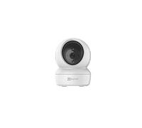 EZVIZ Caméra PTZ H6C Full HD pour maison intelligente avec suivi de caméra 2 MP vision nocturne intelligente, suivi automatique des mouvements WiFi, prend en charge la carte microSD - Blanc