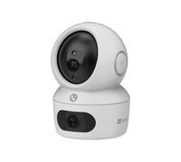 EZVIZ H7c Dual : Caméra IP Intérieure 2K⁺ & 2K⁺, Wi-Fi, Pan/Tilt, Double Objectif 2560x1440, Vision Nocturne 10m, MicroSD 512Go, Détection Humaine