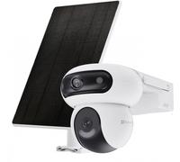 EZVIZ HB90x (W4GA) caméra à double objectif 4G/Wi-Fi 4MP+4MP avec panneau solaire