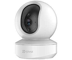 EZVIZ HIKVISION Caméra de surveillance intérieure intelligente WiFi 4 MP QHD pour bébé/animal de compagnie | Vision nocturne intelligente | Couverture visuelle à 360° | Détection de mouvement
